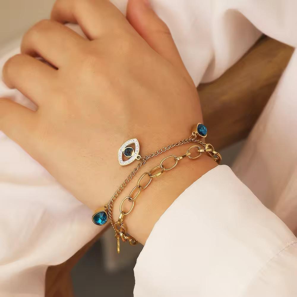 Evil Eye Charm Bracelet