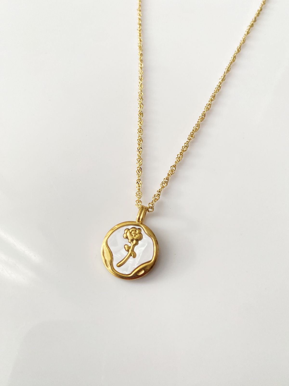 Bloom Medallion Necklace