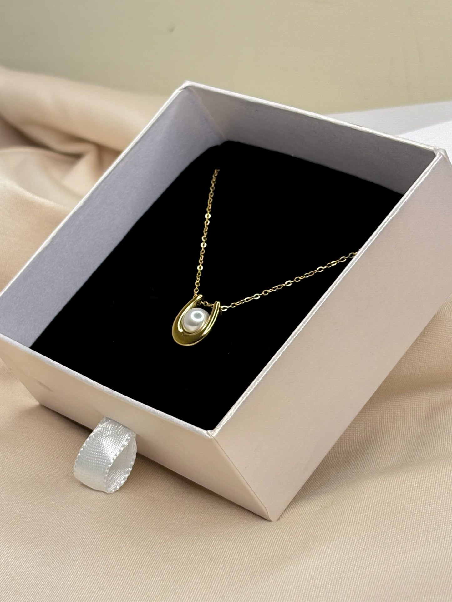 Soleil Pearl Necklace