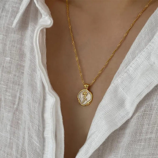 Bloom Medallion Necklace