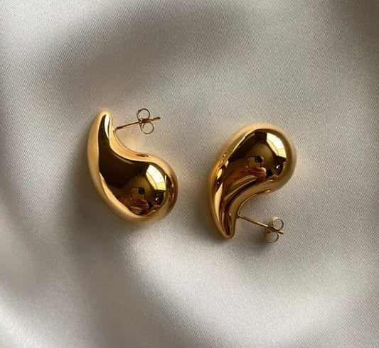 Golden Drop Earrings
